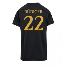Real Madrid Antonio Rudiger #22 Tredje Kläder Dam 2023-24 Kortärmad